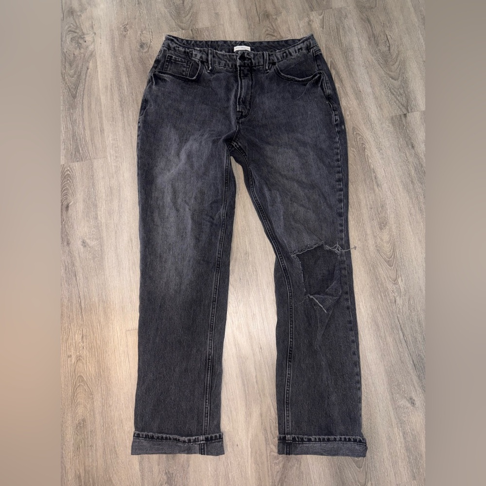 Good American - Black Distressed Jeans